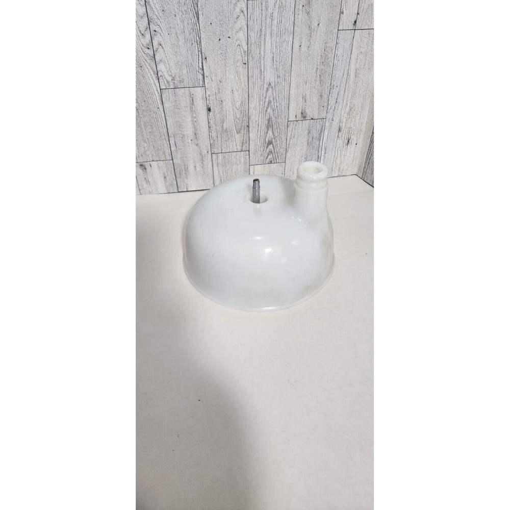 Vintage Sunbeam Mixmaster Replacement Milk Glass Juicer Funnel Strainer